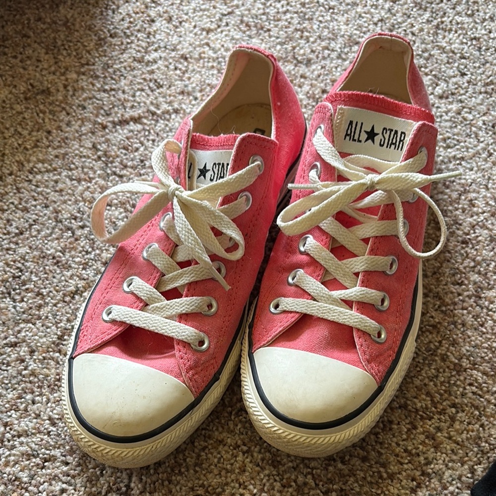 Converse All Star Coral Sneakers